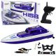 Barco de Control Remoto RC 1:28 Policía Azul