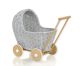 Carrito de Muñecas de Mimbre My Sweet Baby - Gris