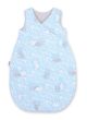 Cotton Sleeping Bag For Children, Size M, 3-12 Months, Tog 2.5, All-season - Blue Rabbits