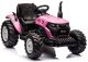 Tractor eléctrico HC-306 Rosa con diseño moderno.