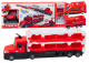Camión Grúa Lora con Pista de Carreras 2 en 1 con Luces y Sonidos