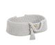 Moisés Boho para Muñecas My Sweet Baby - Algodón Gris Claro