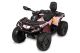 Quad eléctrico Toyz Can-Am Outlander rosa mostrando su diseño divertido.