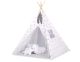 Tipi Infantil My Sweet Baby con Alfombra y Plumas Decorativas