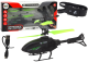 Helicóptero Controlado por la Mano Negro y Verde
