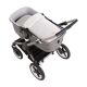 Saco Capazo + Colchoneta Linen Gris 35x80x6 Cm - Cambrass