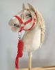 Set de Halter y Tether para Hobby Horse My Sweet Baby - Rojo