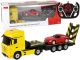 Camión de remolque R/C Mercedes-Benz 1:26 Amarillo Rojo