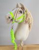 Set de Caballo de Madera My Sweet Baby: Cabestro A3 + Cuerda Neon