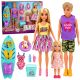 Set de muñecas Familia Anlily Surfistas con accesorios de playa