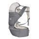 Portabebés 3 en 1 Kikkaboo Chloe Mesh Gris 2024