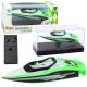 Barco de motor control remoto blanco-verde 15cm