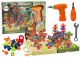 Bloques de Construcción 3D de Lean toys con taladro ergonómico