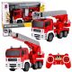 Camión de bomberos RC con escalera giratoria 660° de Lean toys