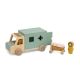 Ambulancia de madera Trixie para niños - Juguete educativo