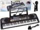 Teclado Musical Infantil con Micrófono y Luces