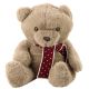 Osito de Peluche Grande con Bufanda a Lunares 45cm