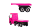 Camión Mercedes Scania Actros con Semirremolque Rosa HL358