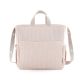 Bolso maternal boho Cloe rosa 16x43x37 cm