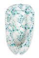 Baby Nest Double-sided Premium Cocoon For Infants Bobono- Eucaliptus Mint