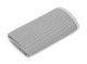Toalla infantil de mano Sensillo waffle gris 30x50 cm con gancho, vista extendida