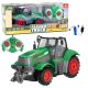Tractor Agrícola RC Control Remoto Verde 1:24