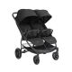 Carrito gemelar Kikkaboo Happy 2 Negro 2024