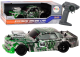Coche de Control Remoto 1:16 con Ruedas de Goma Verde