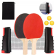 Set de tenis de mesa con raquetas y red de Lean toys
