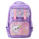 Mochila Escolar con Correa de Pecho y Gato Blanco 20L