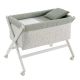 Minicuna Tijera Madera Calma Verde/blanco 55x87x74 Cm - Cambrass