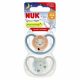 Chupete de Silicona Nuk Space Night 0-6 meses - 2 Piezas