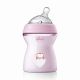 Biberón Chicco NaturalFeeling 250ml Rosa para Bebés