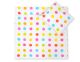 Juego de minicuna My Sweet Baby grandes lunares colores. 