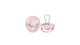 Chupete de Silicona Bibs DE LUX Blossom 0-36 meses
