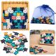 Rompecabezas de Madera Gatos Educativo 62 Piezas