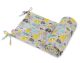 Protectores de Cuna My Sweet Baby - Universal Bumper Gris-Menta