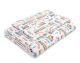 Juego de Cuna 2 Piezas My Sweet Baby - Turquesa Trenes