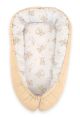 Baby Nest Double-sided Premium Cocoon For Infants Bobono- Rainbow Beige Bear/ Beige