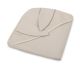 Capa de baño para bebé Sensillo beige 110x110 cm en algodón waffle, vista extendida