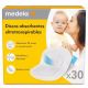 Discos de Lactancia Medela Ultra-Transpirables 30 Unidades