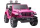 Jeep Wrangler Rubicon Eléctrico DK-JWR555 Rosa
