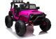 Coche Eléctrico Jeep JC666 Rosa