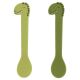 Cuchara de Silicona 2-Pack Mr. Dino Trixie para Bebés