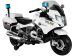 Moto eléctrica BMW Policía blanca para niños