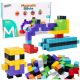 Bloques de Construcción Magnéticos 3D Coloridos - 96 Piezas