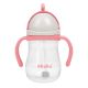 Biberón con Pajita Akuku Rosa - Ideal para Bebés