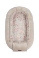 Nido de Bebé Reversible Velvet Bloom Beige 80x45 – Cocoon Ajustable y Acolchado
