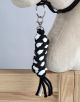 Correa para Caballo de Madera My Sweet Baby - Blanca y Negra