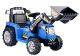 Tractor eléctrico azul para niños ZP1005